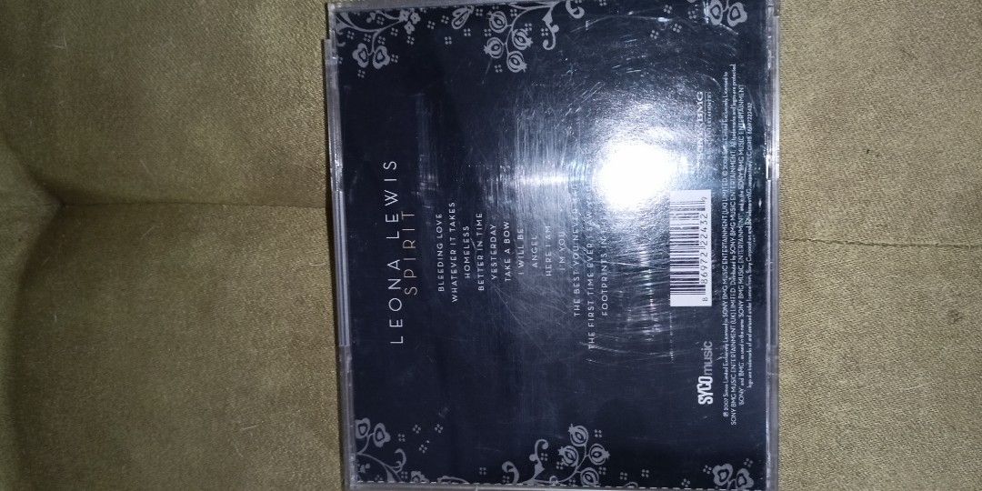 LEONA LEWIS CD ALBUM PRELOVED (Category: CDs & DVDs) located in Cavite. Submitted by anna1033 (Listing ID 1269046355, Image 3). Description: EXCELLENT CONDITION authentic/original RFS: declutter feat. the song "Bleeding Love" I am the first owner.