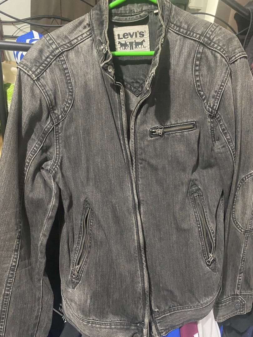levis jacket (Category: Coats, Jackets and Outerwear) located in Cagayan de Oro. Submitted by avengers1213 (Listing ID 1268928659, Image 1). Description: decluttering.levis biker jqcket vintage black.no flaws or damage just signs of used.