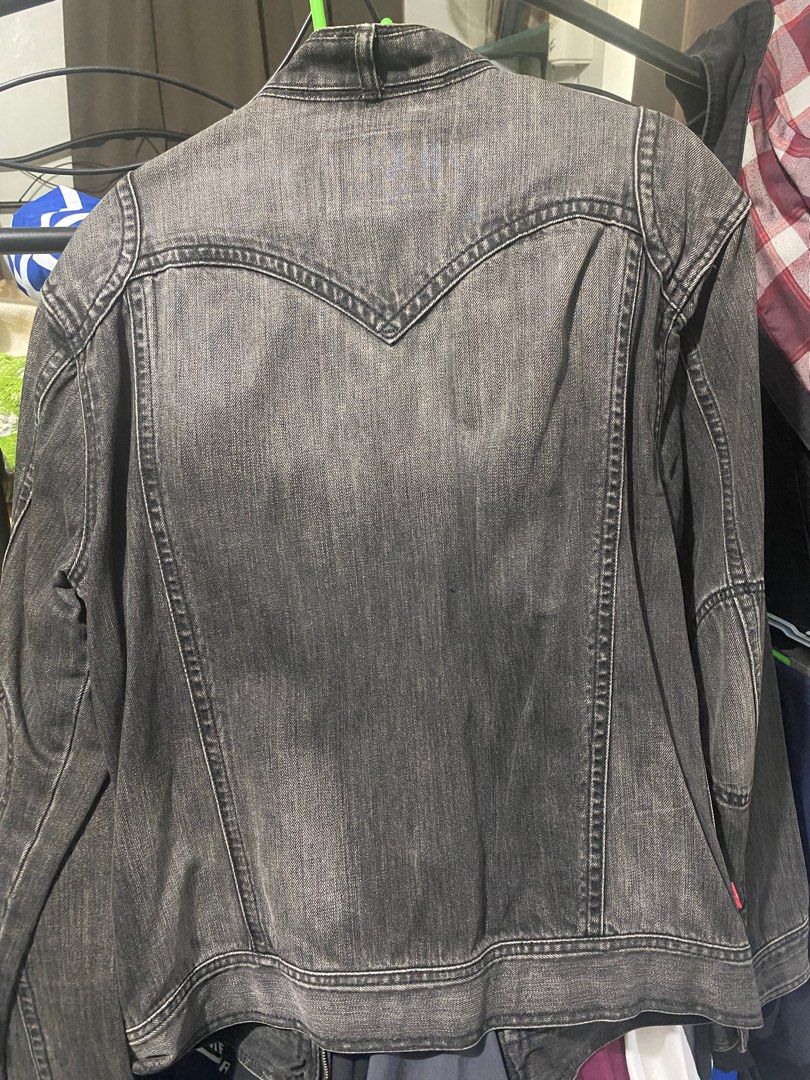 levis jacket (Category: Coats, Jackets and Outerwear) located in Cagayan de Oro. Submitted by avengers1213 (Listing ID 1268928659, Image 2). Description: decluttering.levis biker jqcket vintage black.no flaws or damage just signs of used.