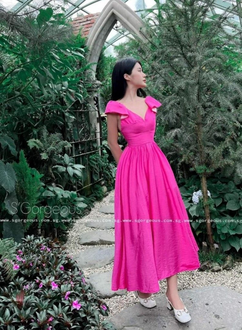 Rose maxi dress clearance