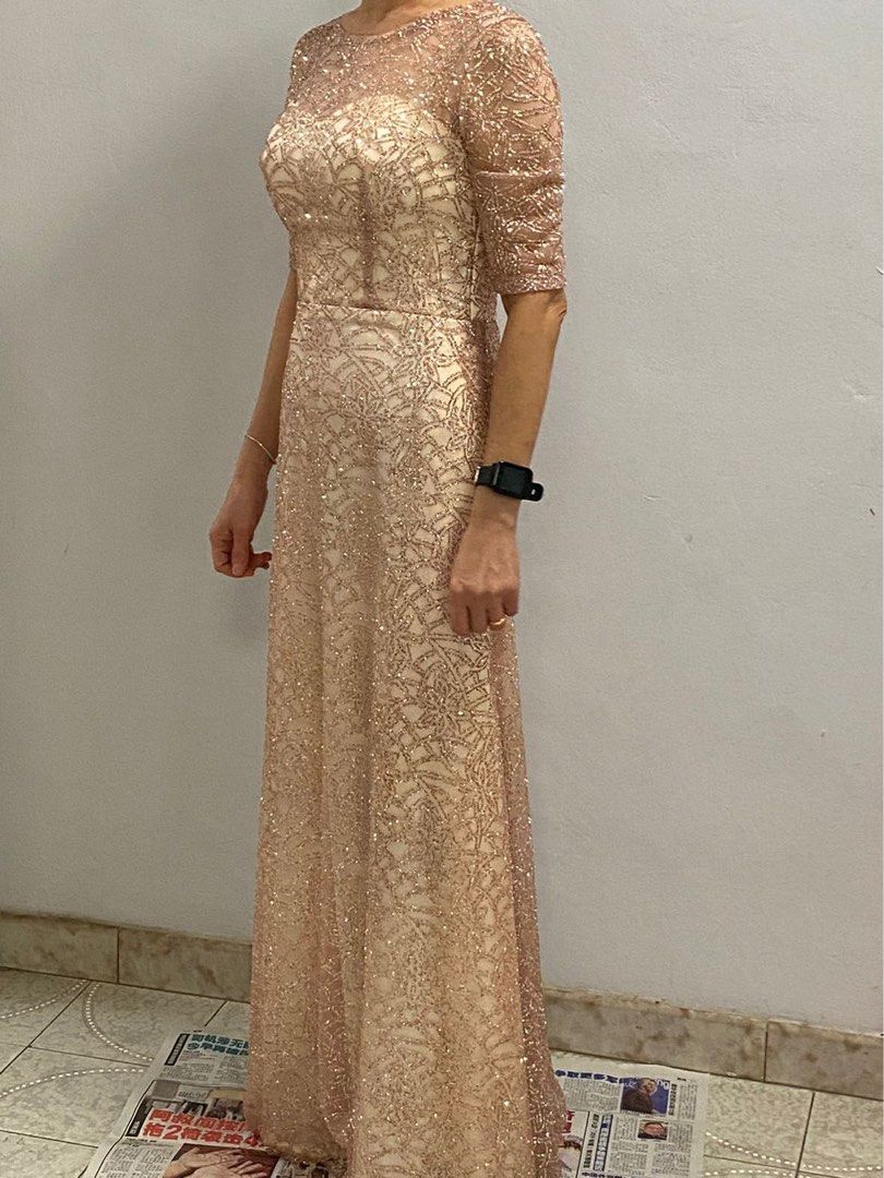 Glitzy shop evening dresses