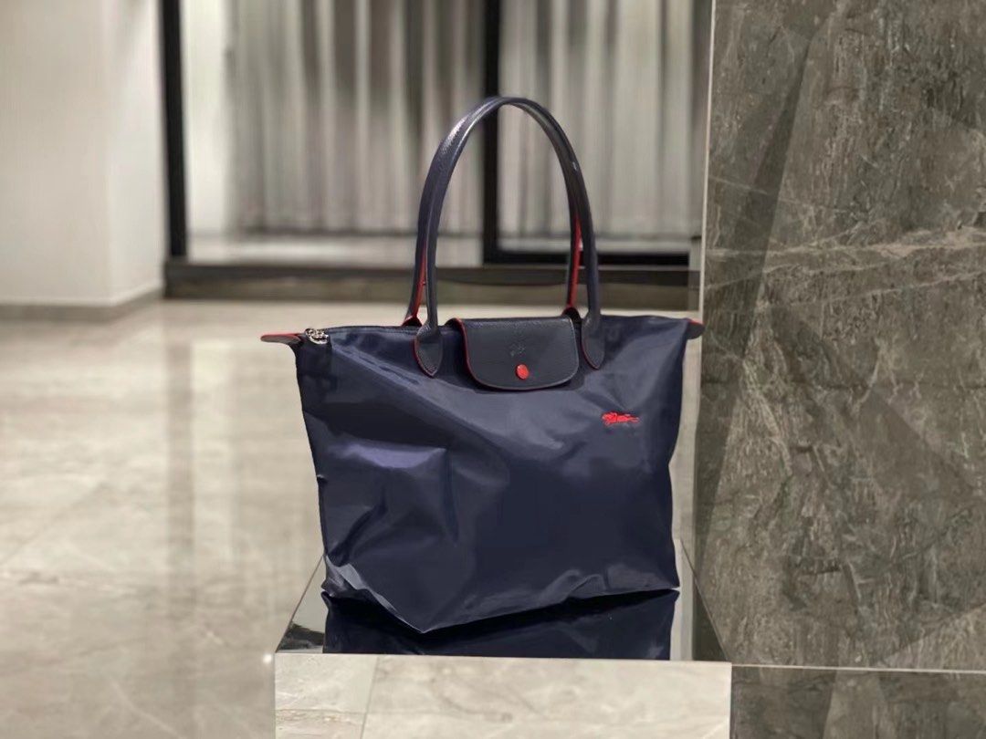 Longchamp navy tote store