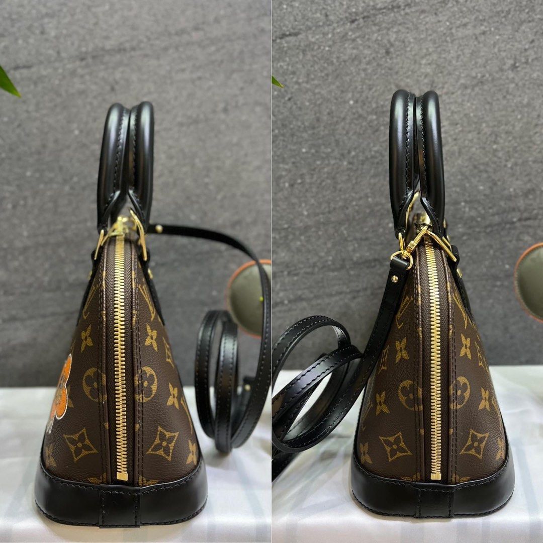 Louis Vuitton Alma BB Monogram Noir MyLV World Tour Vivienne