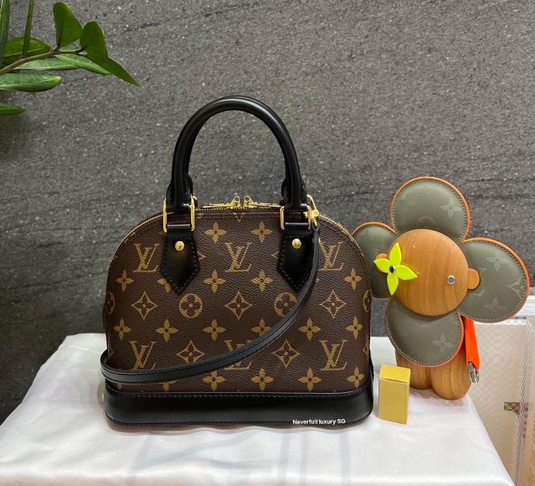 Louis vuitton alma noir hot sale