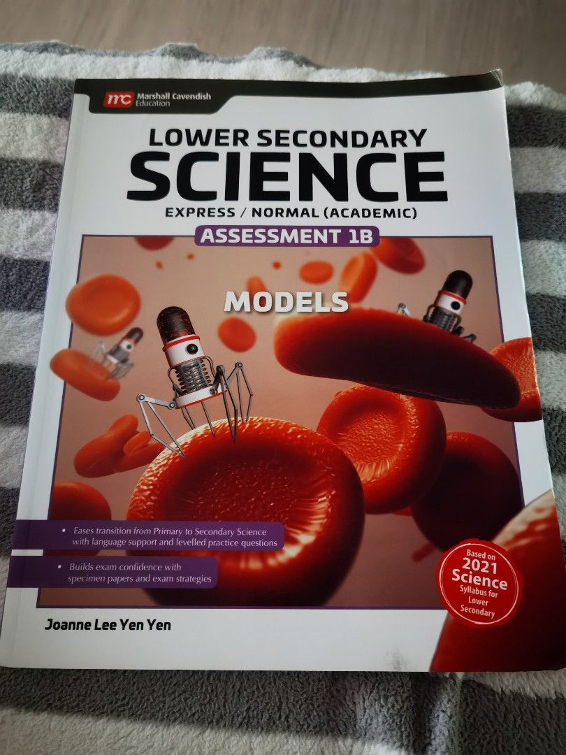 Lower Secondary Science Assessment 1B. SEC 1, Hobbies & Toys, Books ...