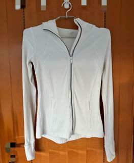 Lululemon Hoodie define -經典白色 原價1180