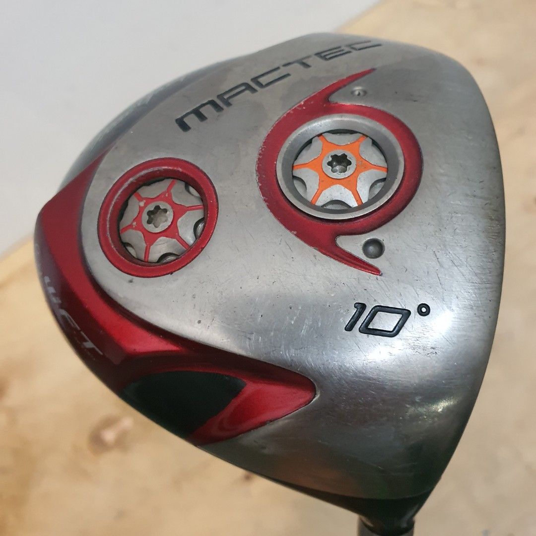 MacGregor Mactec WFT 10° Driver Regular Graphite Shaft MacTec Grip MacGregor Mactec WFT 10° Driver Regular Graphite Shaft MacTec Grip