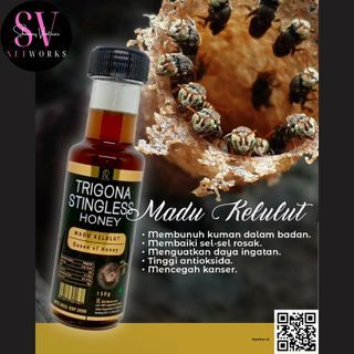 Madu Kelulut/Trigona Stingless Honey/Queen of Honey/150g_rm60.00