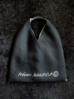 MAISON MARGIELA MM6 - Authentic Japanese Rete Black Mesh Bag