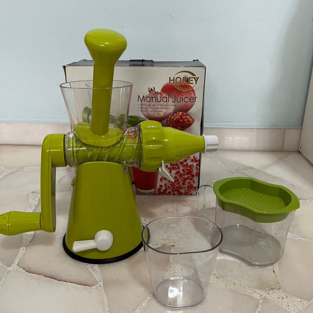 Manual sales slow juicer