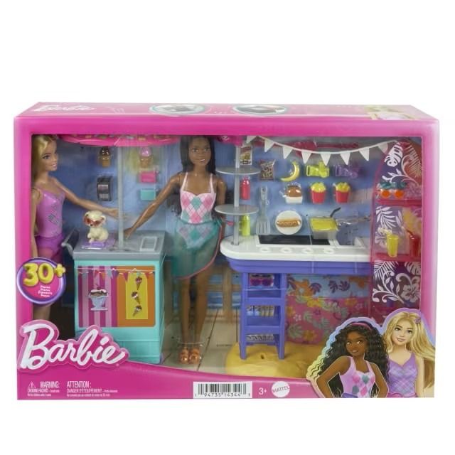 Mattel Barbie Beach Boardwalk Playset. READY STOCK ships from
