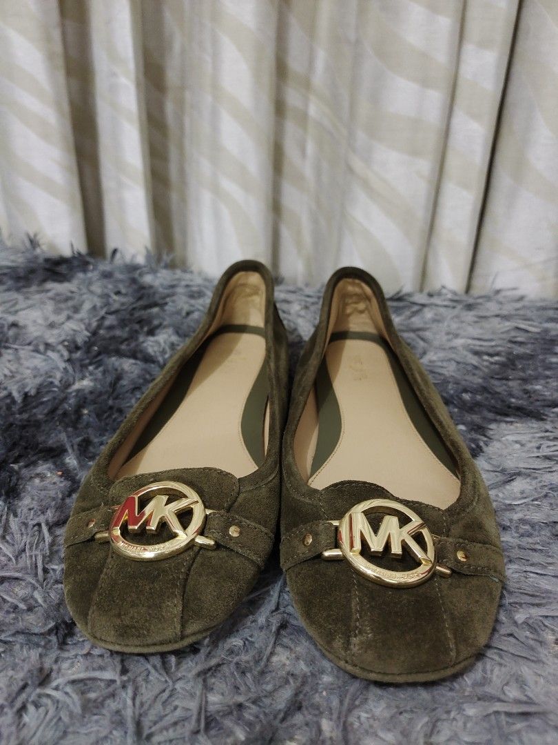 Michael kors outlet flats green