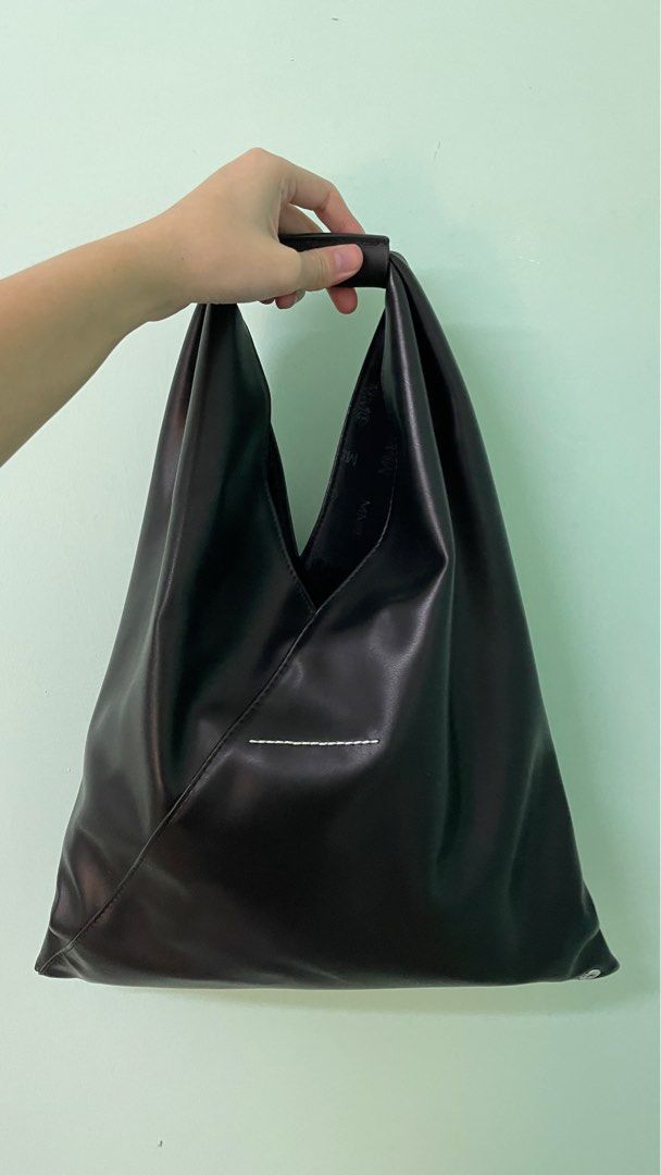 MM6 Maison Margiela / Small Faux Leather Japanese Bag 99%新, 名牌