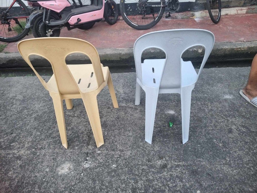 Ruby rose Monobloc chair, Furniture & Home Living, Furniture, Chairs on ...