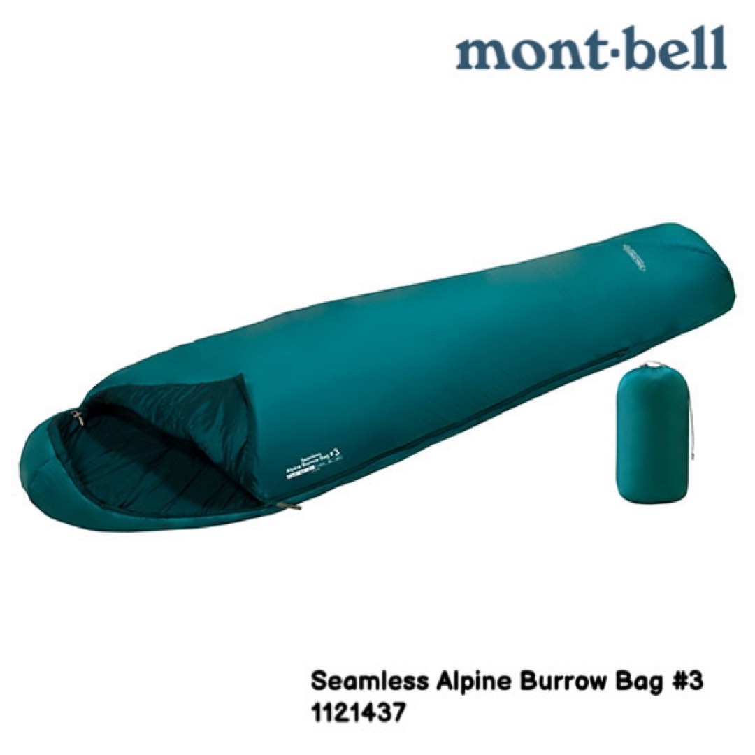 Montbell Seamless Alpine Burrow Bag #3 睡袋1121437 mont-bell, 運動 