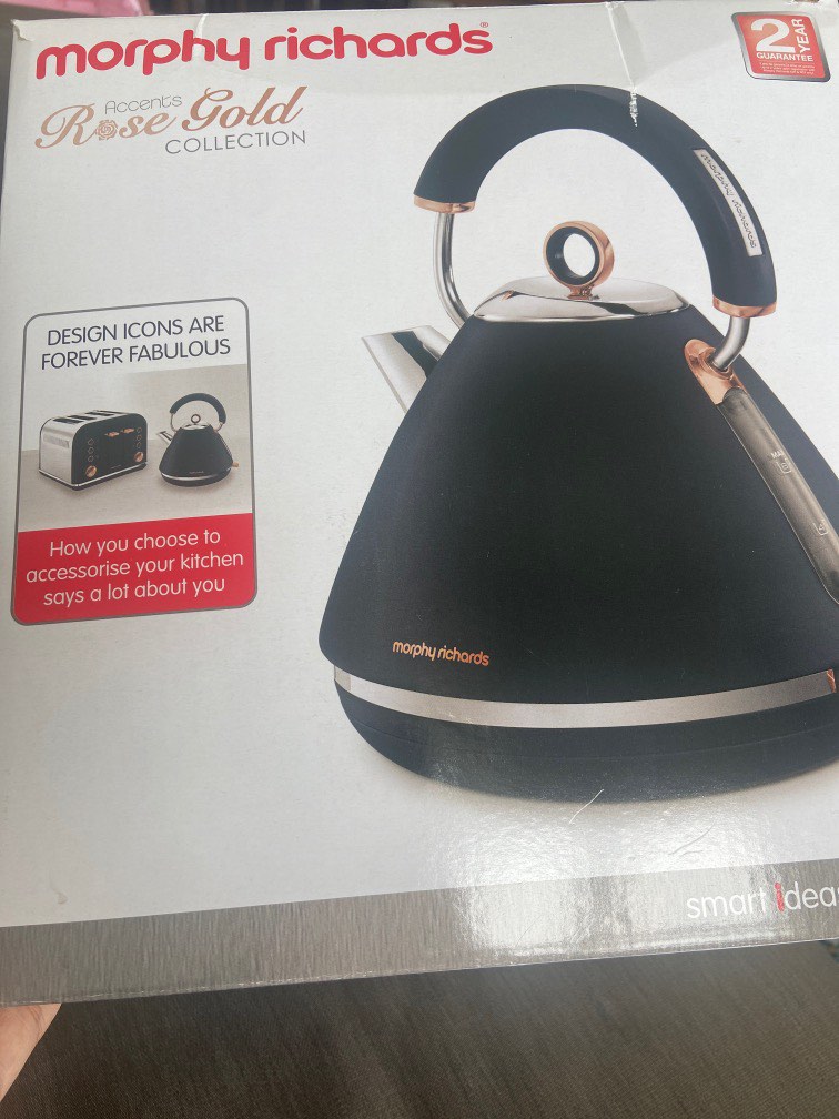 Morphy Richards accents Rose Gold Collection kettle TV Home