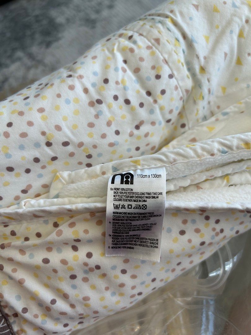 Mothercare crib bumper clearance