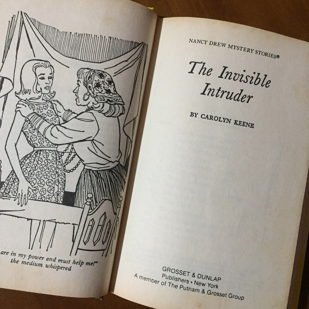 The Invisible Intruder by Carolyn Keene