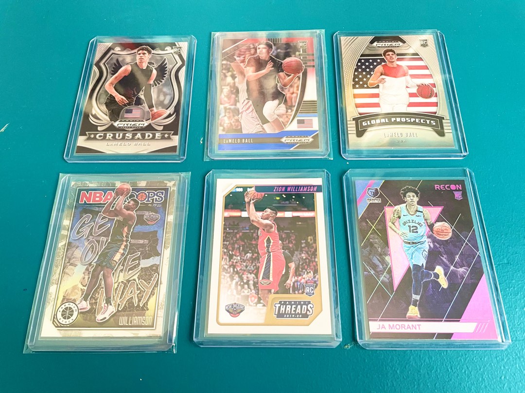 NBA cards Zion, Hobbies & Toys, Memorabilia & Collectibles, Vintage