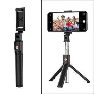 🔥New Arrival🔥  K07 Bluetooth Selfie Stick Tripod - Portable Wireless Selfie Stick for Phones, Black 2098
