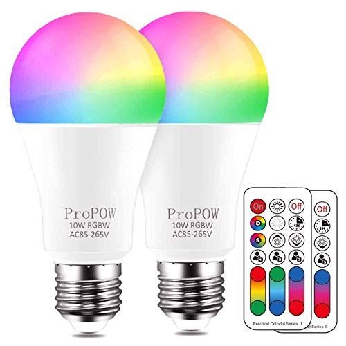Colour changing light 2024 bulb with remote