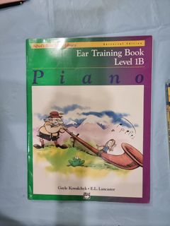 New Ear Training Book 1B-Alferd's basic piano