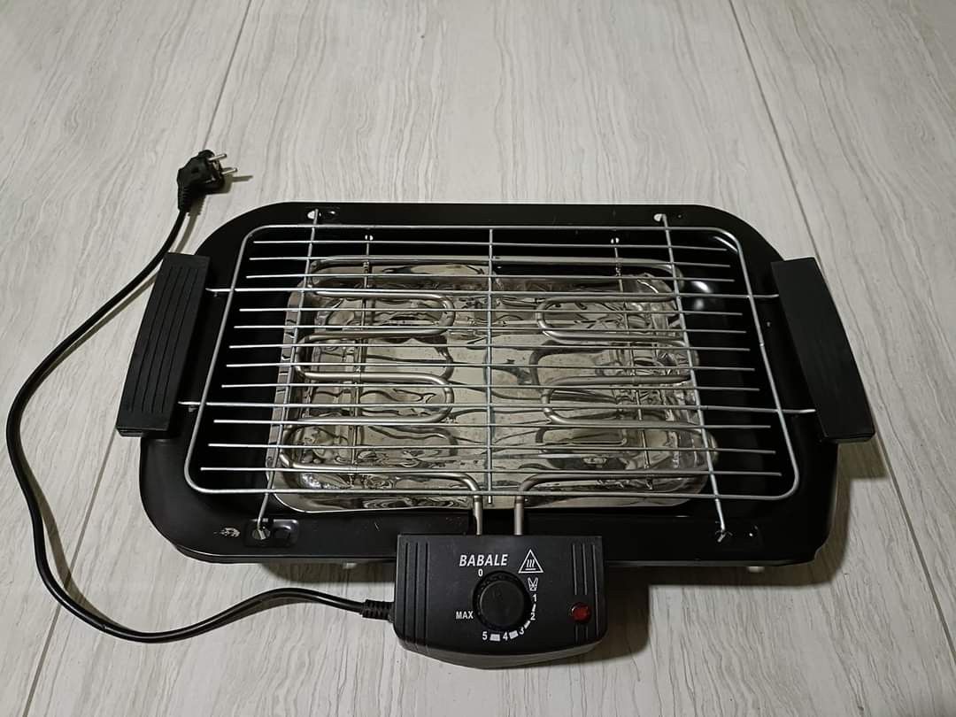 NEW Electric Griller (Category: BBQ, Grills & Hotpots) located in Bauang. Submitted by glenefinds (Listing ID 1268884963, Image 1). Description: ‼️WORKING (can send the video) ⚠️deformed lng ung box at ung oil tray due to shipping.
