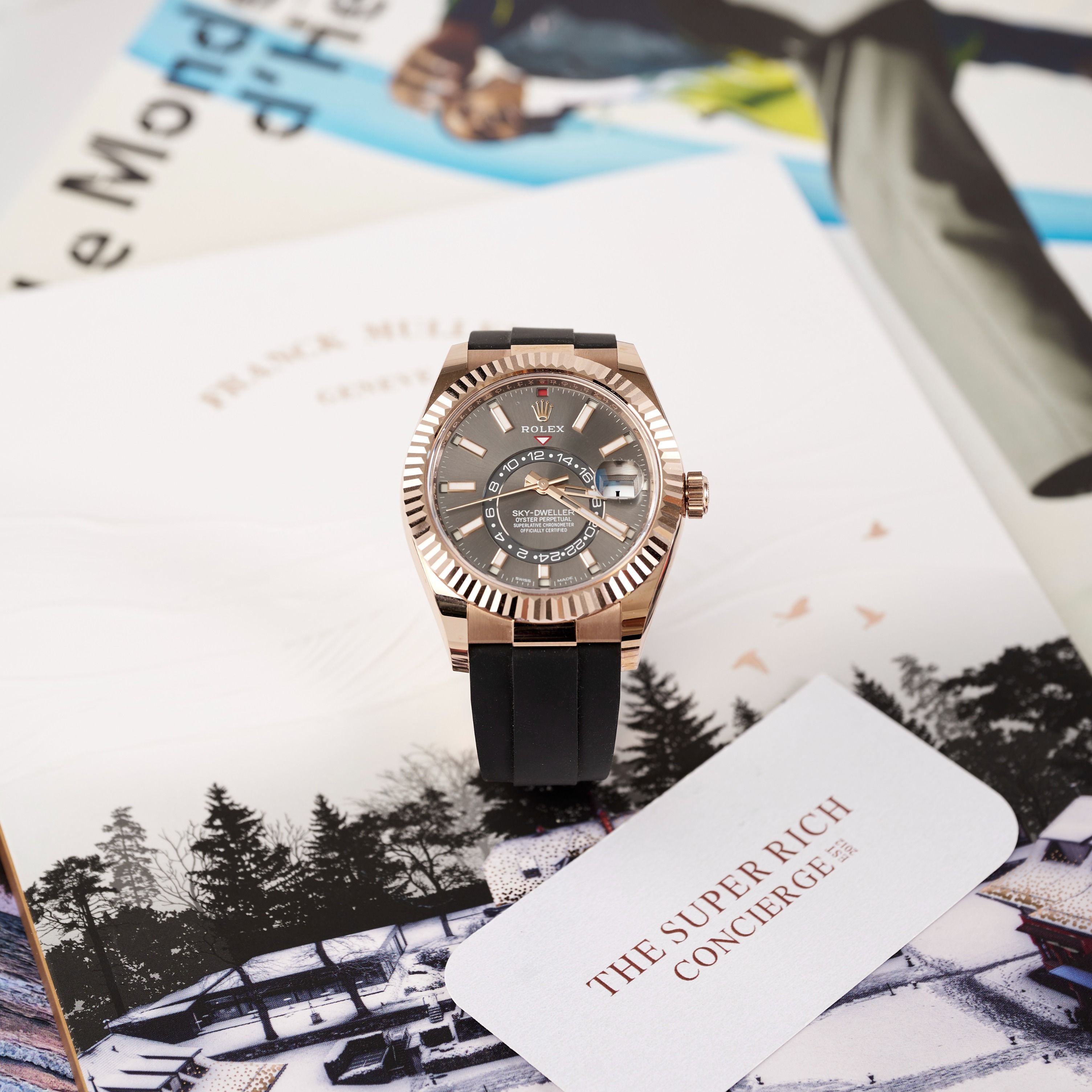 [NEW] Rolex Sky-Dweller 336235-0004 Everose Gold 42mm (Category: Watches) located in Singapore. Submitted by thesuperrichconciergemalaysia (Listing ID 1268989791, Image 1). Description: 📞 WA 60.1122.00.3344 • https://shorturl.at/cikV2 📣 Join Our Community • https://shorturl.at/glGT1 Condition: Brand New •Year of Production: 2023 •Come With Complete Set With Box & Certificate. 小红书 • 富二代俱樂部 TikTok • SuperRichConcierge WeChat • SuperRichConcierge 