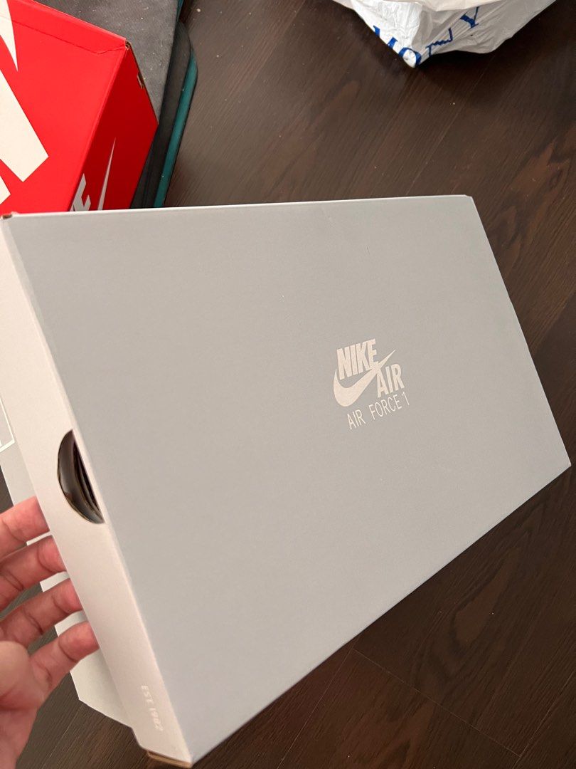 Air force online one shoe box
