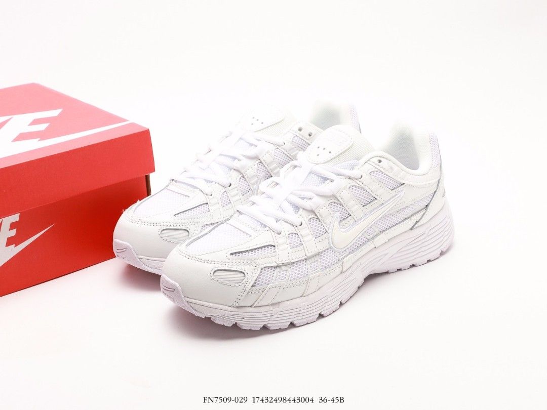Nike P 6000 Triple White Running shoes US 5.5 US 11 Women s Fashion Footwear Sneakers on Carousell