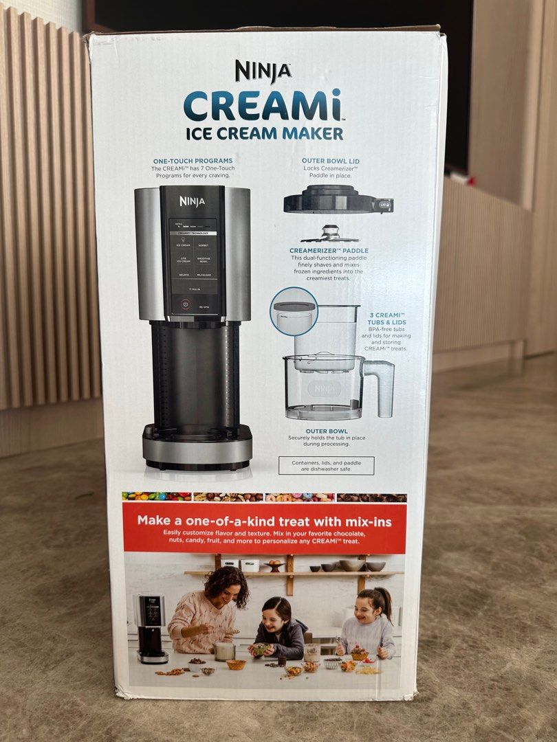 SEALED BOX Ninja CREAMi Ice Cream Maker 7 1-Touch Program