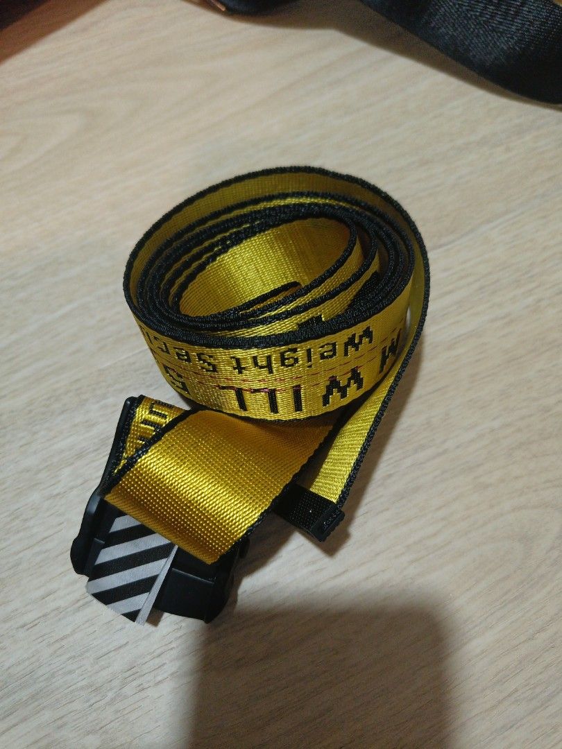 Off white belt womens yellow clearance