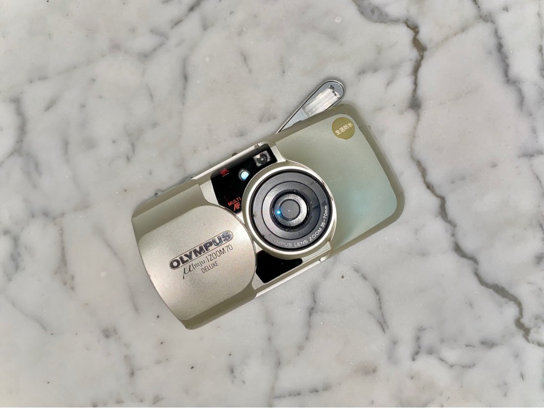 Olympus Mju Zoom 70 Film Camera, Photography, Cameras on Carousell