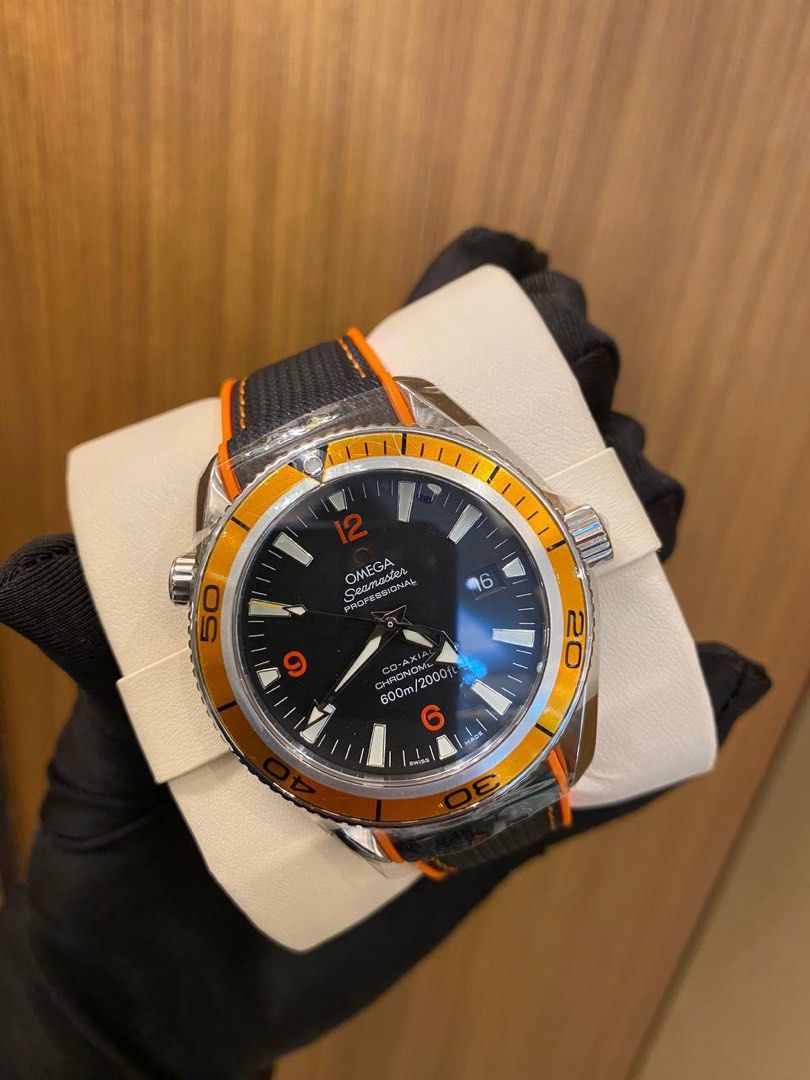 omega seamaster 600m orange