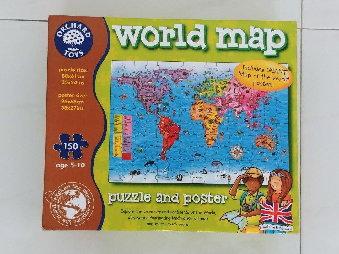 Orchard Toys Animals Four In A Box Jigsaw Puzzle available here