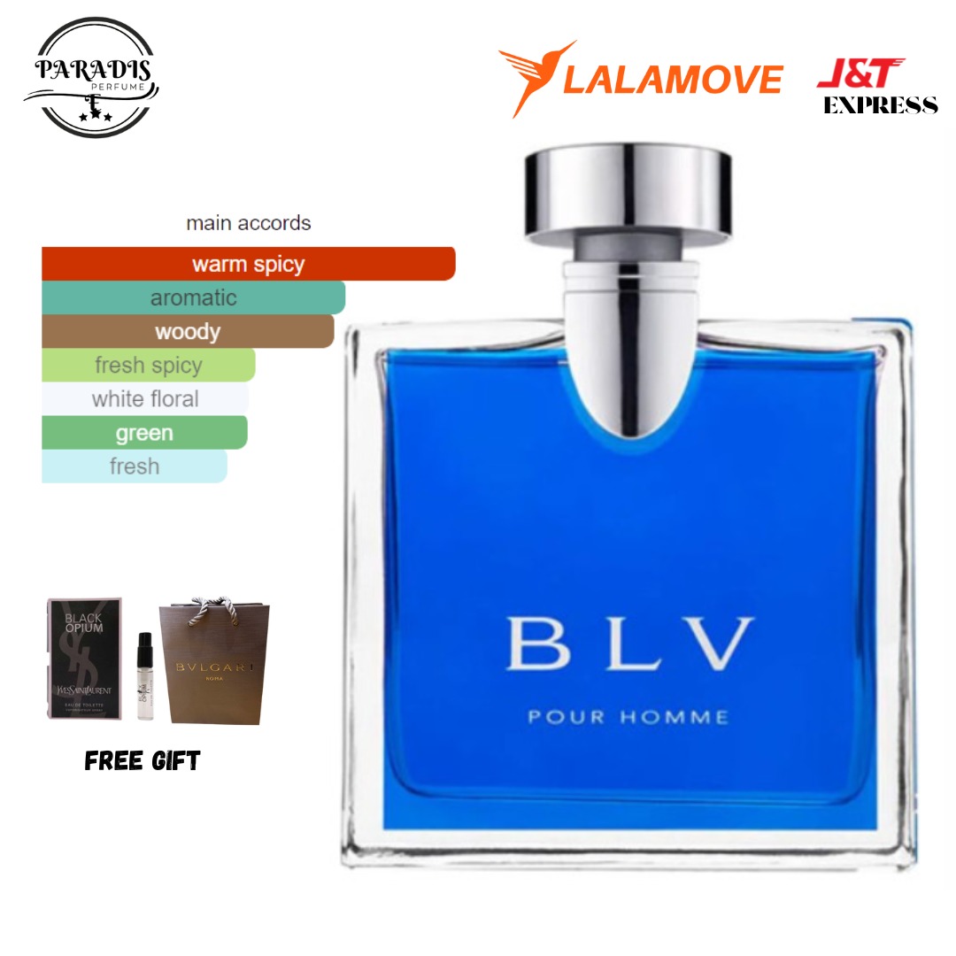 ORIGINAL AUTHENTIC BVLGARI BLV POUR HOMME EDT 100ML Beauty