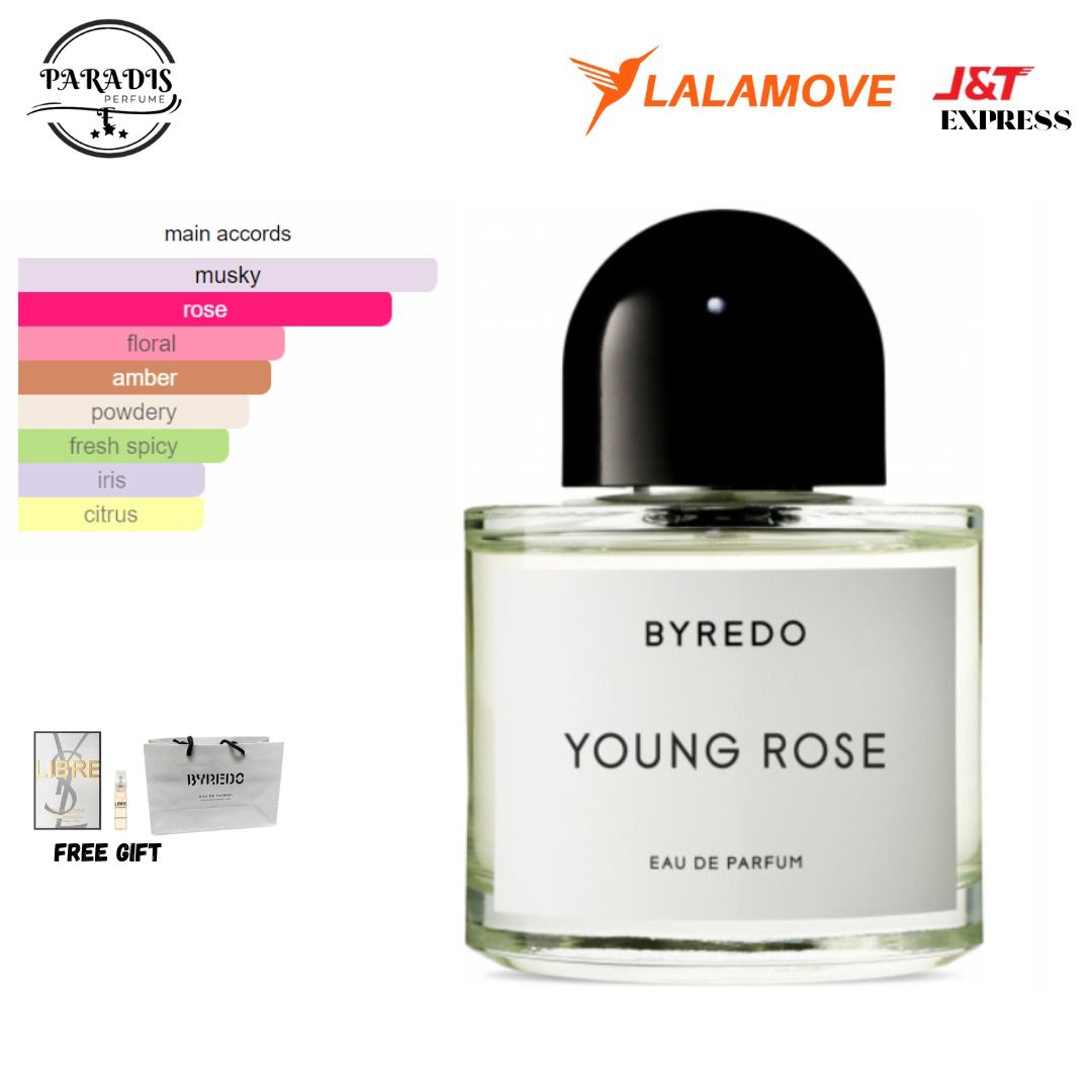 ORIGINAL AUTHENTIC BYREDO YOUNG ROSE EDP 100ML, Beauty & Personal