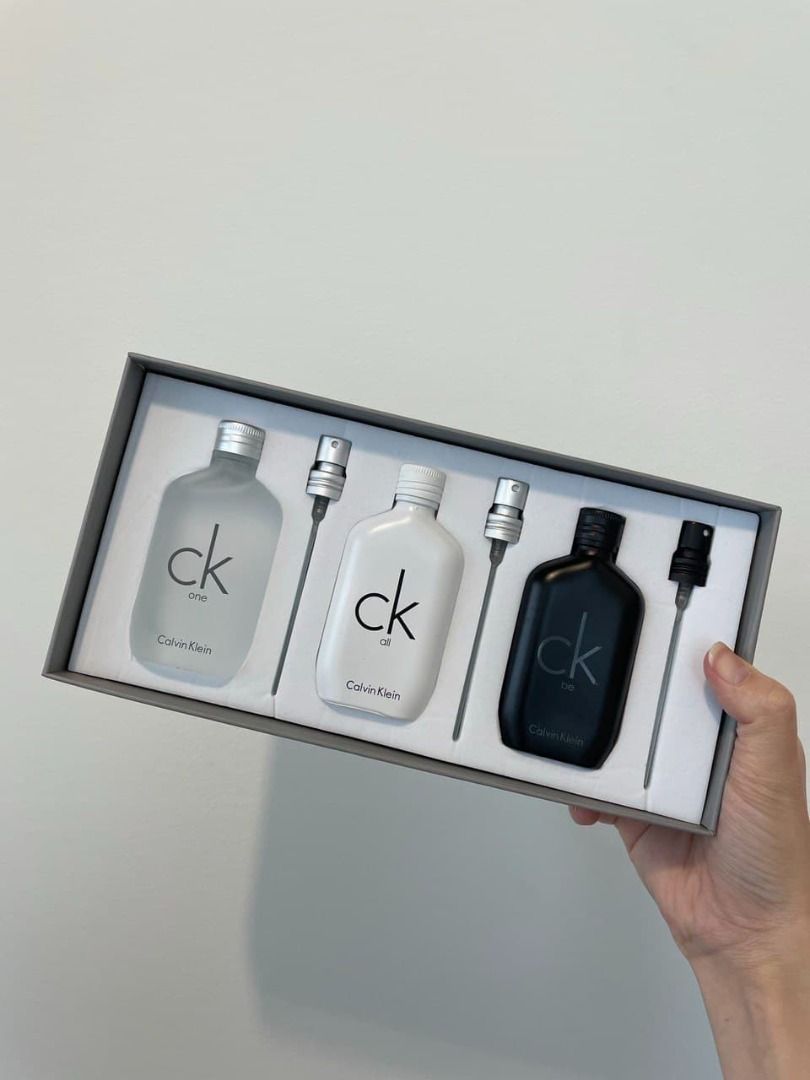 ORIGINAL] CK DELUXE TRAVEL COLLECTION 3IN1 (3X30ML-ONE,ALL,BE) CALVIN KLEIN  SET, Beauty & Personal Care, Fragrance & Deodorants on Carousell