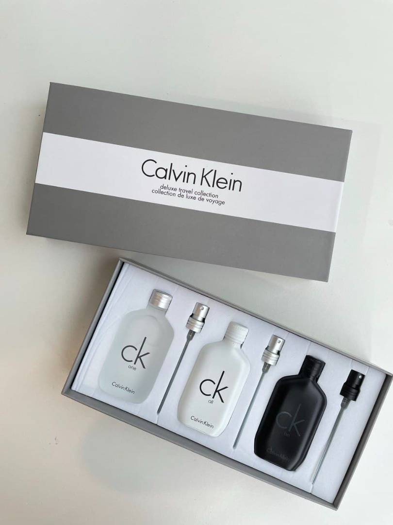 ORIGINAL] CK DELUXE TRAVEL COLLECTION 3IN1 (3X30ML-ONE,ALL,BE) CALVIN KLEIN  SET, Beauty & Personal Care, Fragrance & Deodorants on Carousell