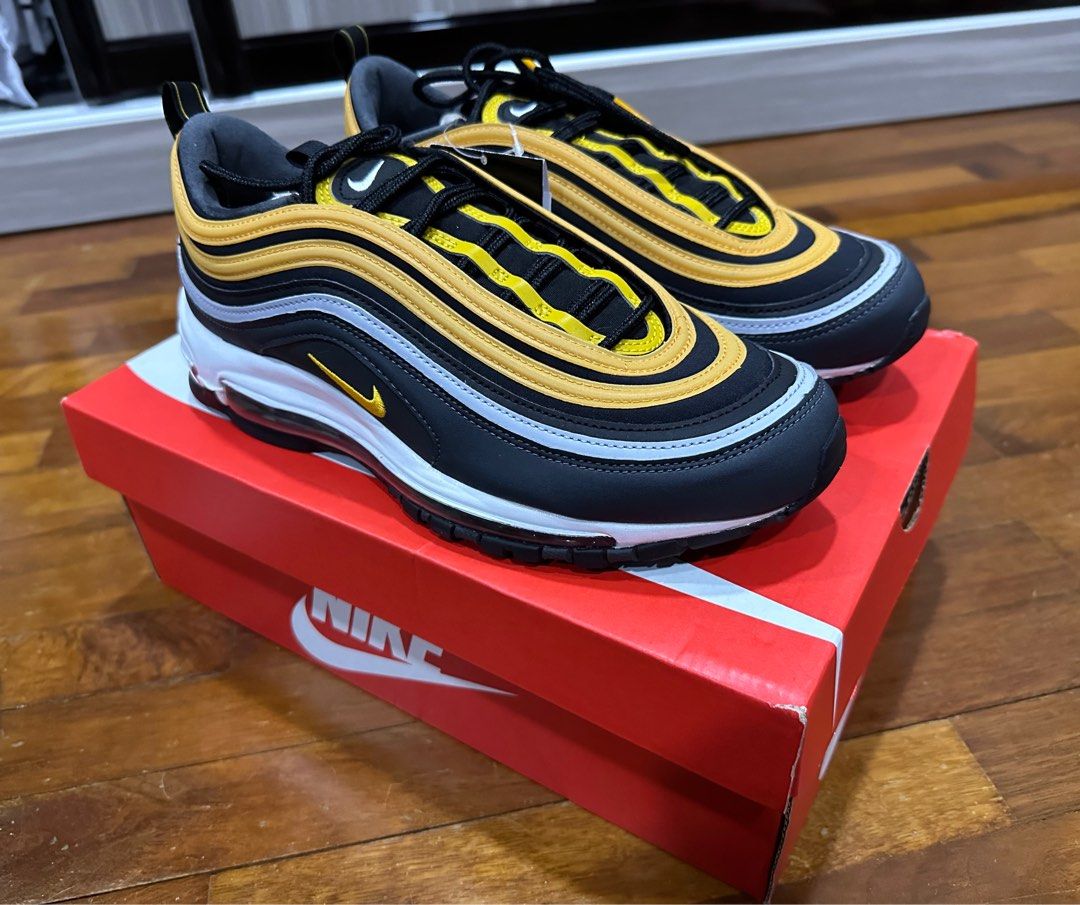 Original Japan Nike Air Max 97 Black University Gold