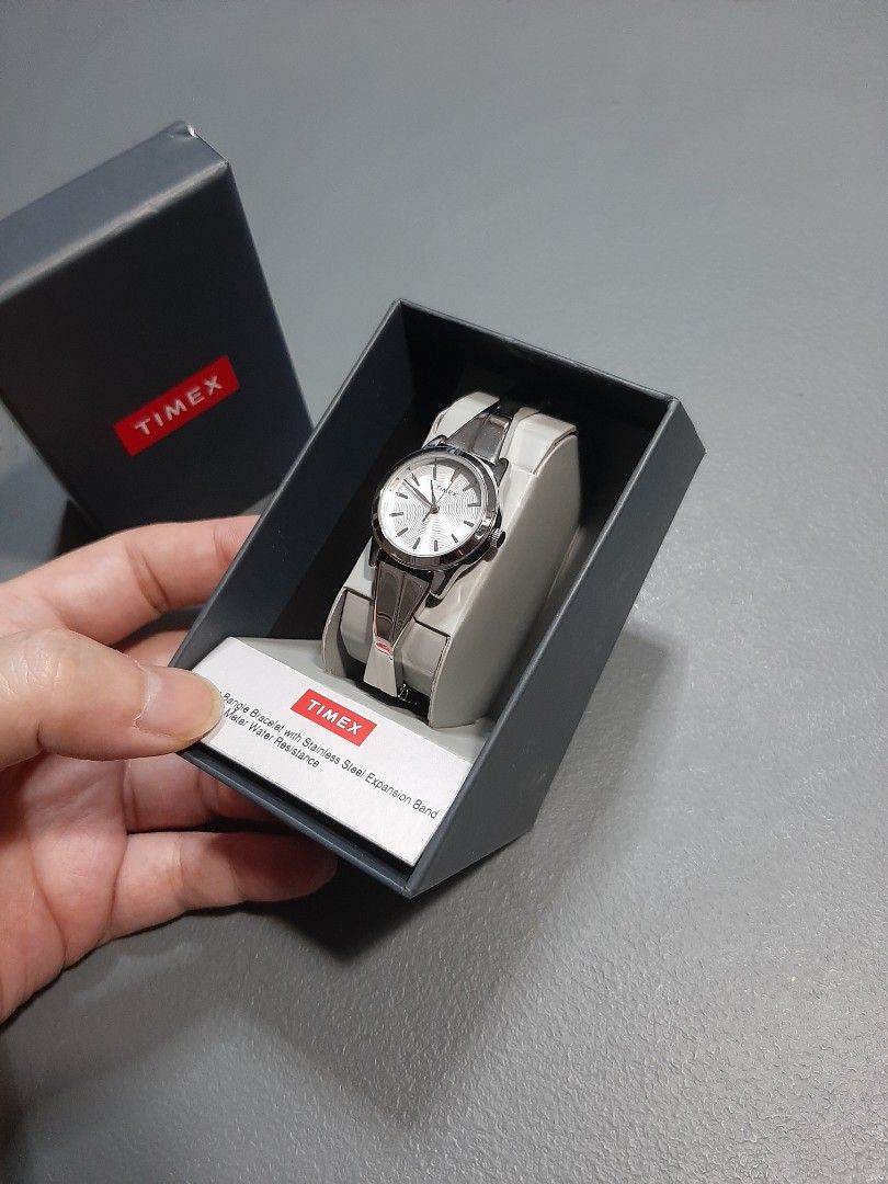 Timex stretch bangle watch store