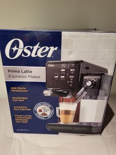 【美國Oster】頂級義式咖啡機(義式/膠囊兩用) BVSTEM6701B-搖滾黑