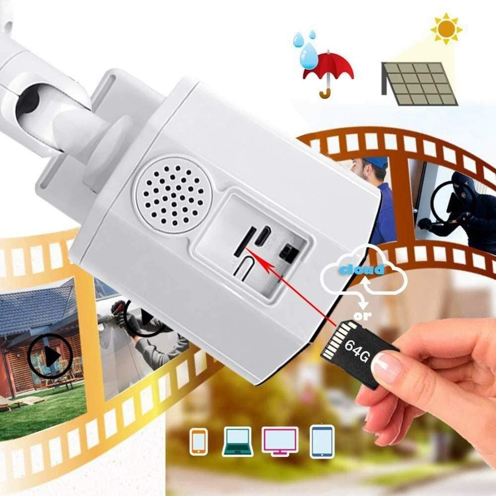 Ctvison wireless battery top powered security camera