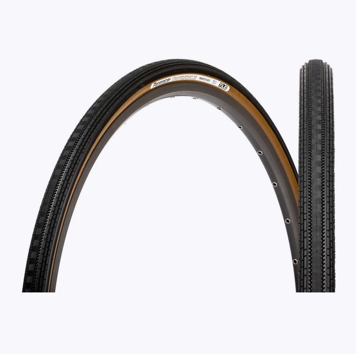 Panaracer Gravel King Semi Slick TLC Folding Tyre (700C x 42mm), Sports
