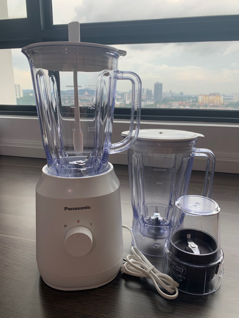 Panasonic twin jug blender, TV & Home Appliances, Kitchen Appliances