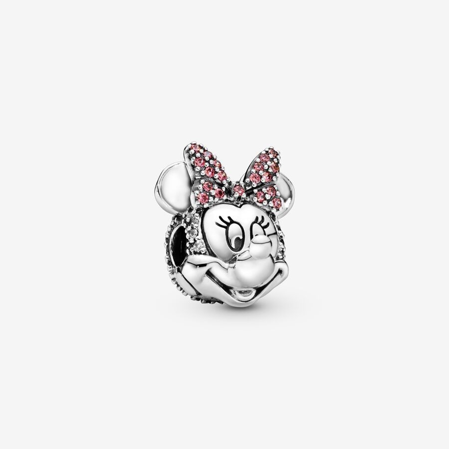 Pandora Mickey and Minnie Mouse Pave Charm (limited edition), Women's ...