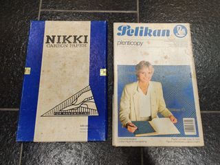 Pelikan & Nikki Carbon Paper