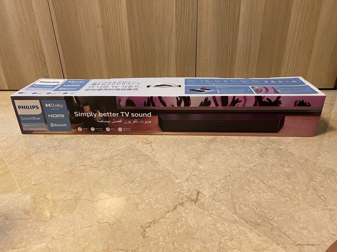 Philips Soundbar TAB5706 5000 Series, Audio, Soundbars, Speakers