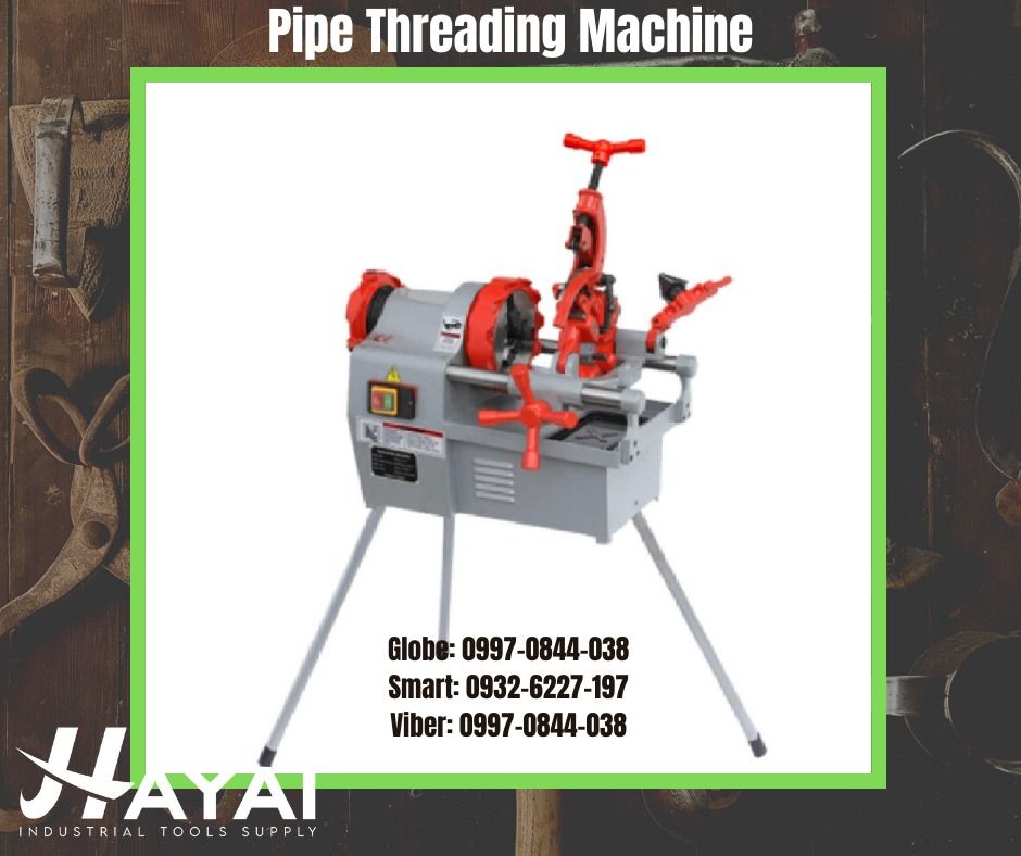 Pipe Threading Machine (Category: Industrial Equipment) located in Manila. Submitted by 09970844038rean.hayai (Listing ID 1268910042, Image 1). Description: Pipe Threading Machine Brand: Redmax Capacity: 1/2"-2" Price: 45,000.00 Capacity: 1/2"-2" Price: 98,000.00 Capacity: 1/2"-4" Price: 150,000.00 For Inquiries Globe:📞☎@0⃣-9⃣-9⃣-7⃣-0⃣-8⃣-4⃣-4⃣-0⃣-3⃣-8⃣ Smart:📞☎@0⃣-9⃣-3⃣-2⃣-6⃣-2⃣-2⃣-7⃣-1⃣-9⃣-7⃣ Email me@ 📫📑r-e-a-n.h-a-y-a-i-i-n-d-u-s-t-r-i-a-