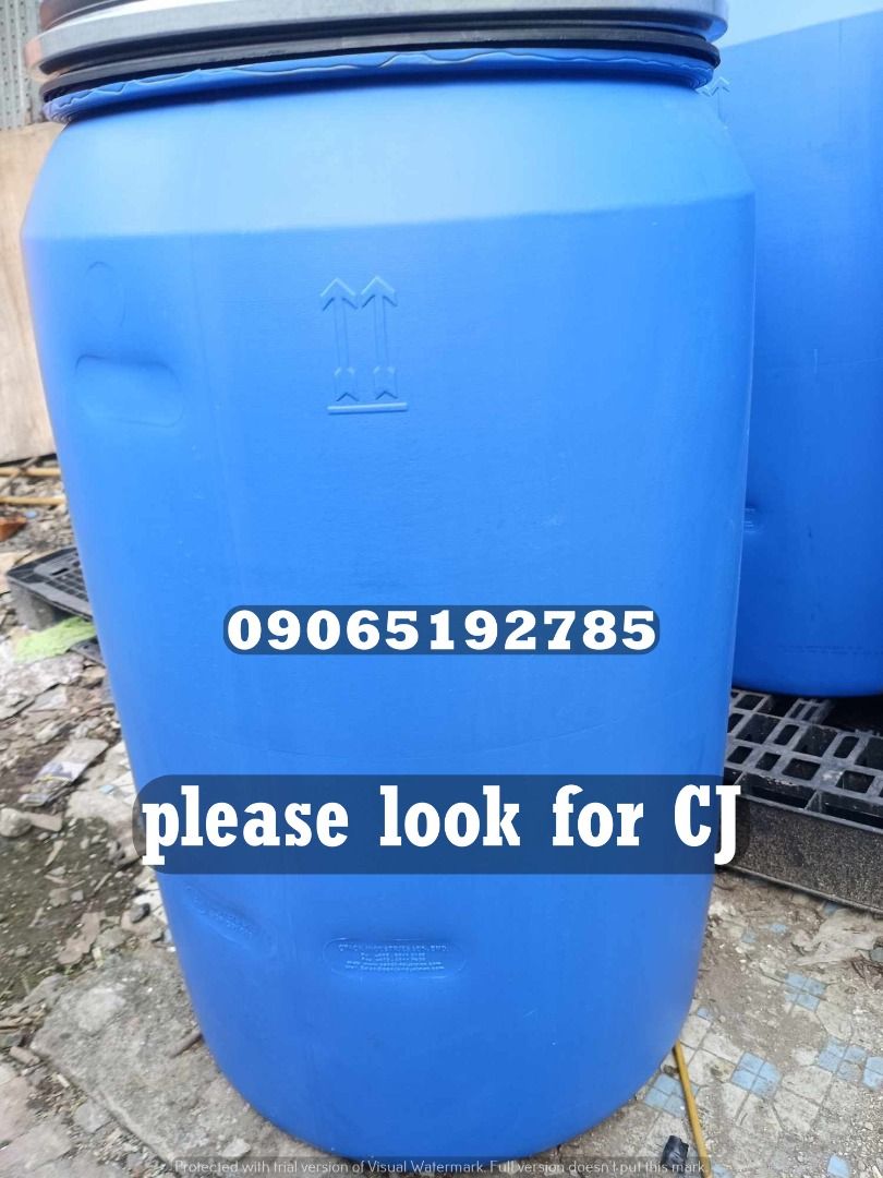 Plastic Drum (Category: Construction Tools & Equipment) located in Makati City. Submitted by claire_joy (Listing ID 1268936121, Image 2). Description: CONTACT DETAILS: 📌0-9-0-6-5-1-9-2-7-8-5 please look for CJ. 🧭LOCATION: 📍Manila Mayhaligue St. Abad Santos Manila 📍Cavite Centennial Rd Kawit Cavite note: price may change without prior notice..
